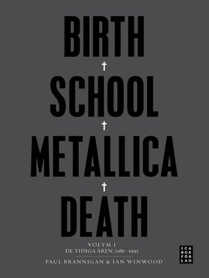 cover image of Birth School Metallica Death Volume 1